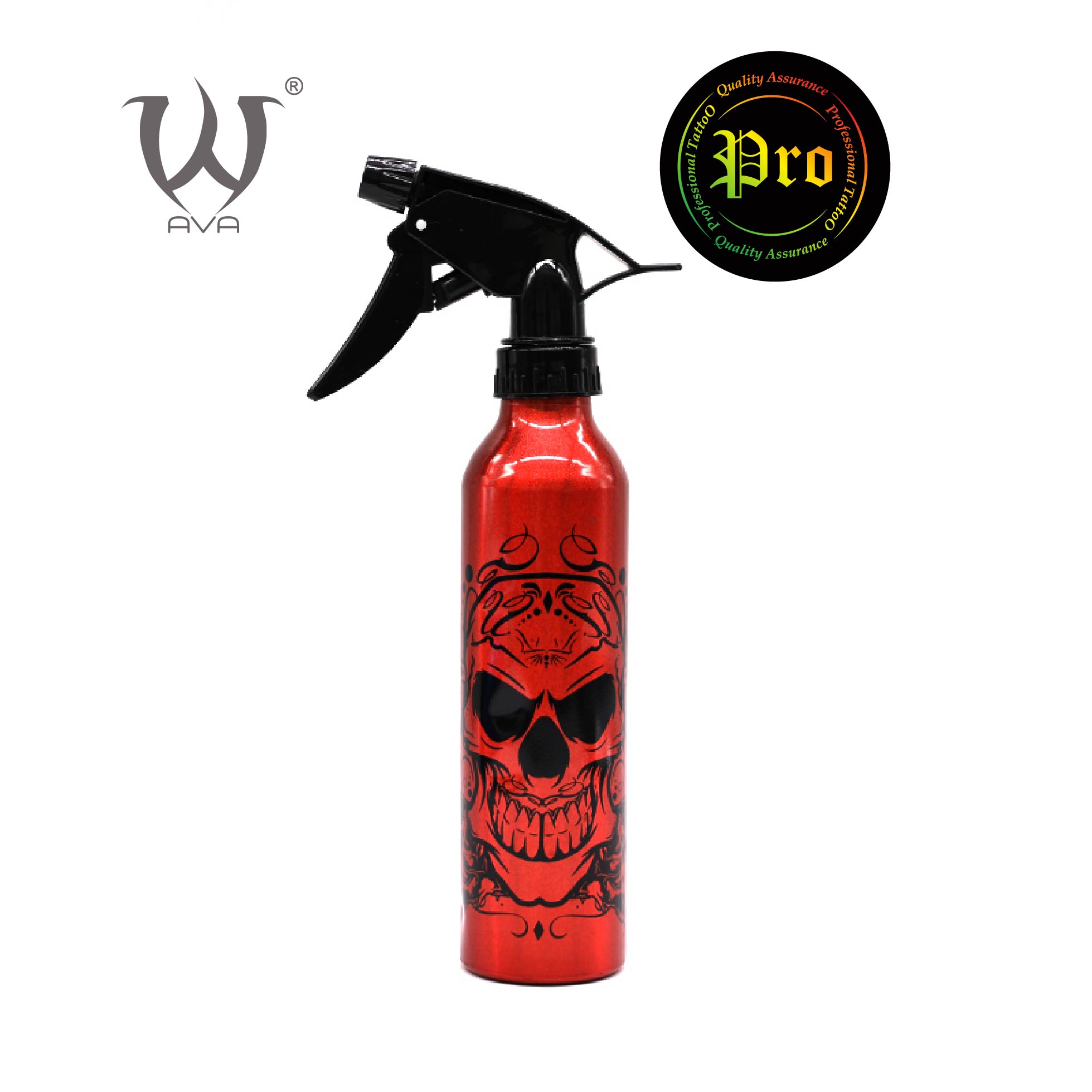 AVA ขวดฉีดมีลาย AVA Skull Tattoo Bottle