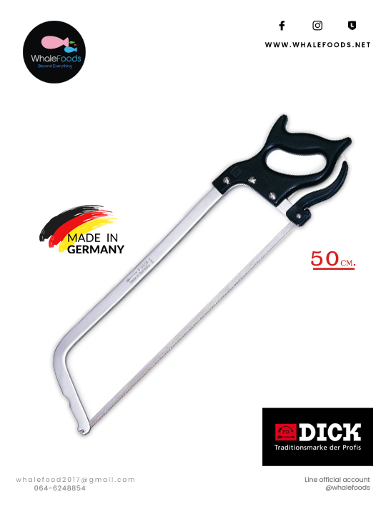 Bow Saws Stainless steel blades 50Cm. F.Dick