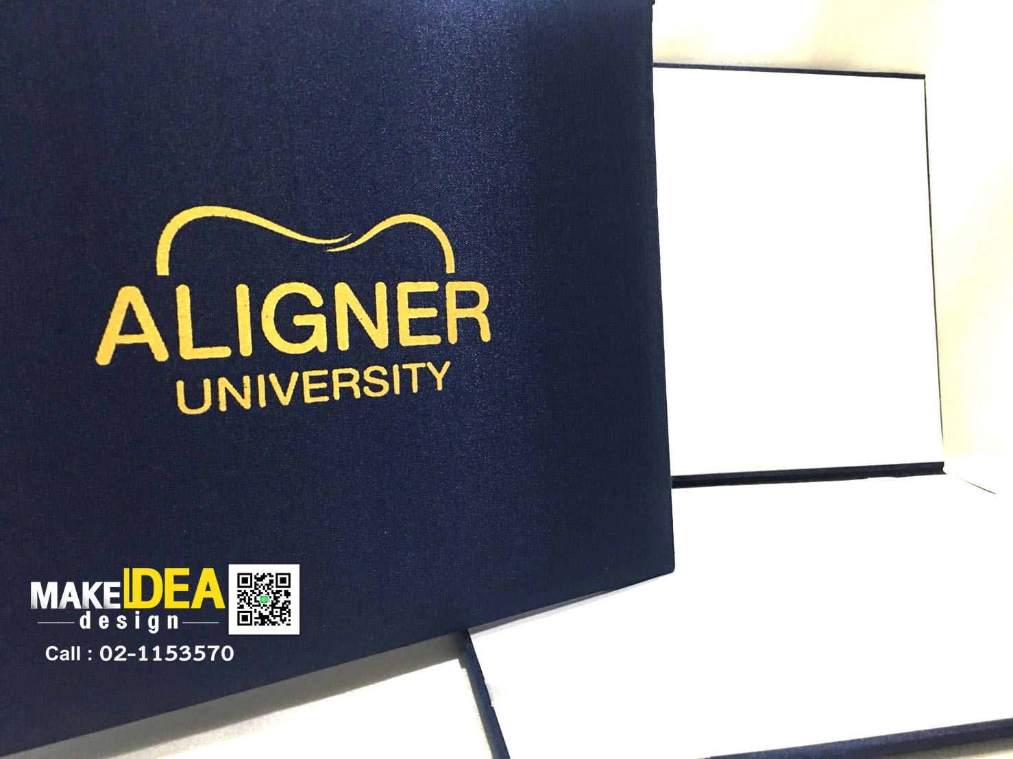 ปกประกาศนียบัตร ขนาด A5 บริษัท ซีเอยู จำกัด