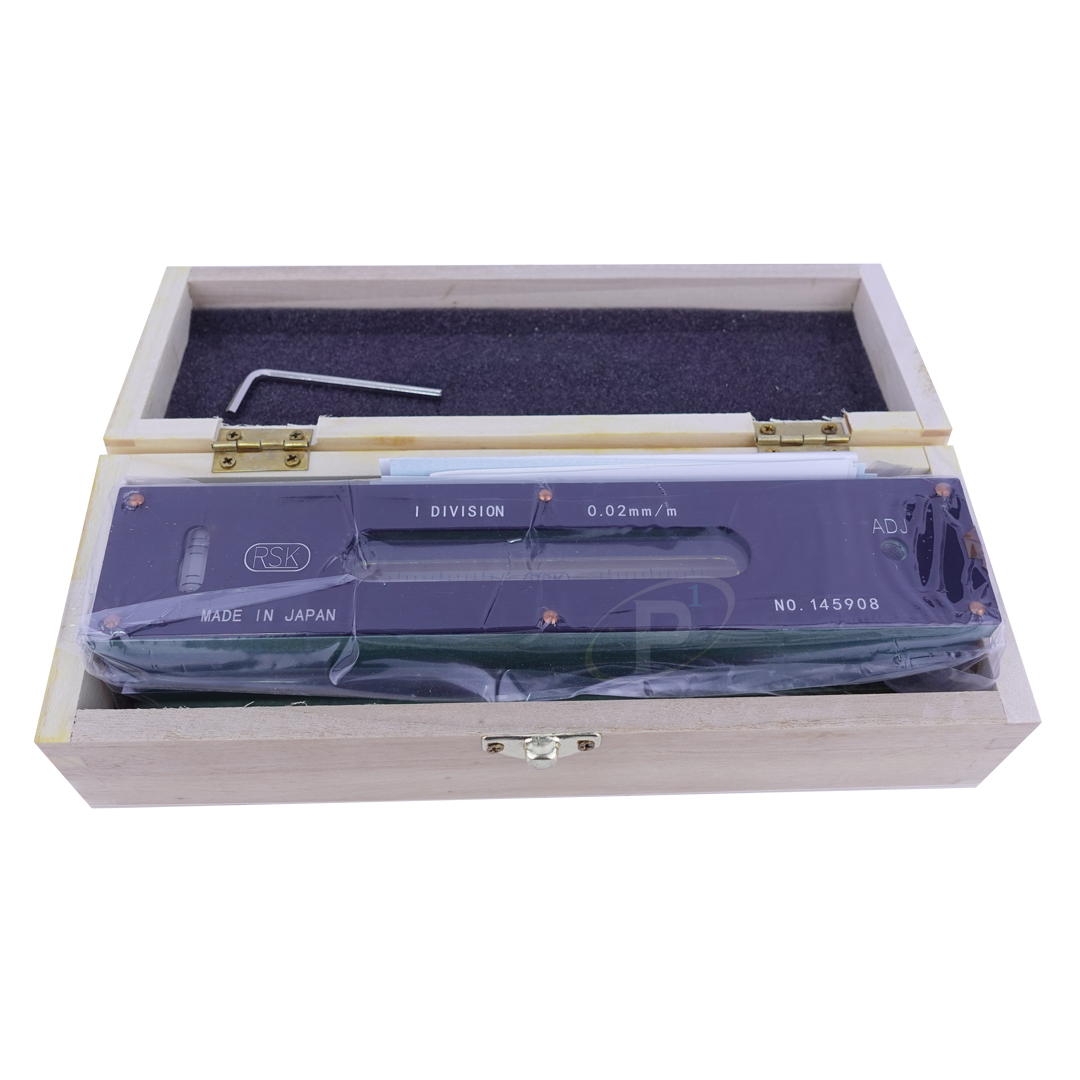 ระดับน้ำตั้งเครื่องจักร RSK Precision Level ขนาด 8 นิ้ว / 200 มม.