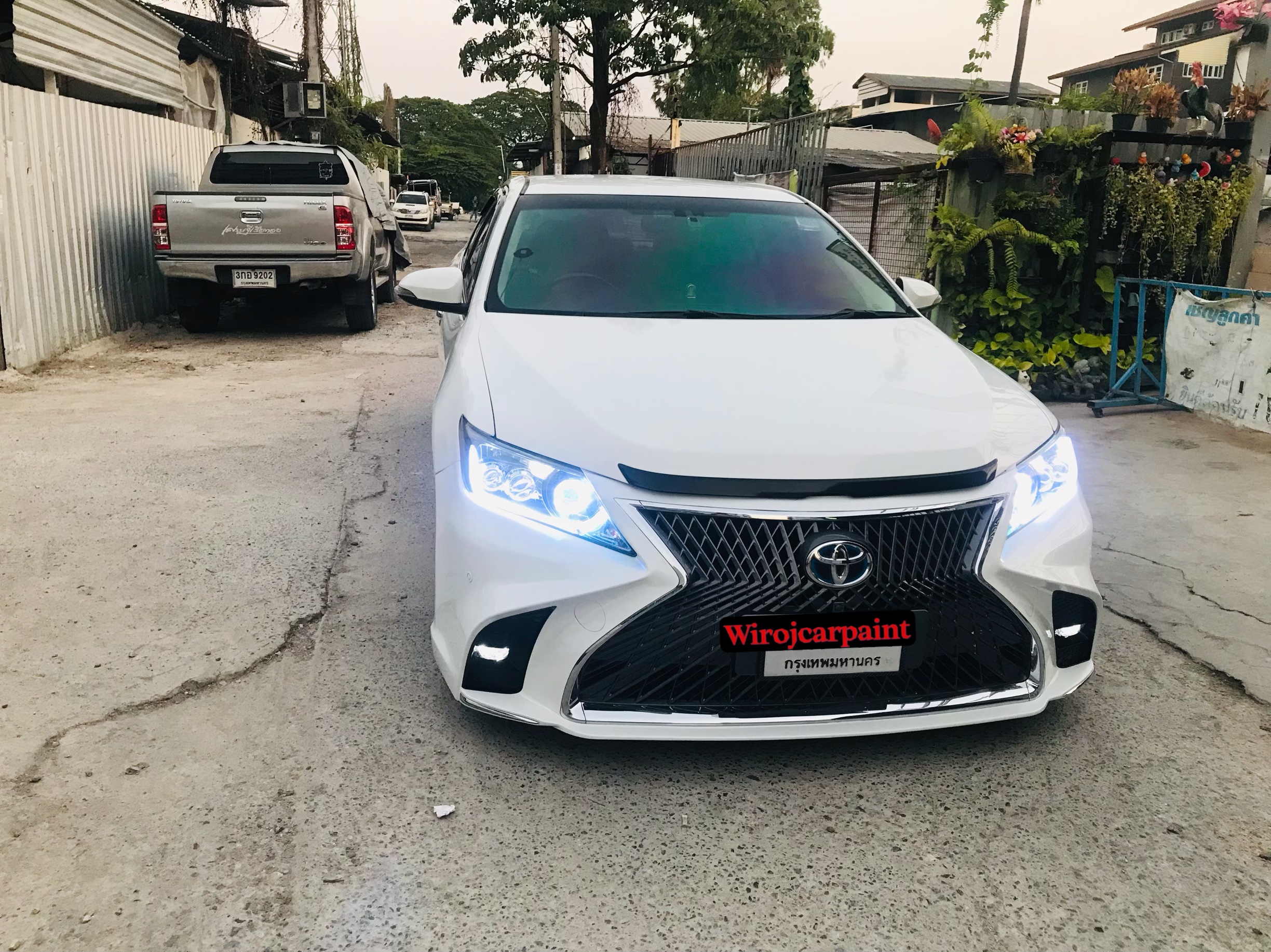 ขุดแต่ง Camry 2012 หน้า Lexus 2019