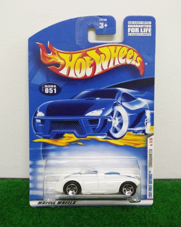 Hot Wheels Cunningham Car แพ็คขายในญี่ปุ่น 2001 First Edition