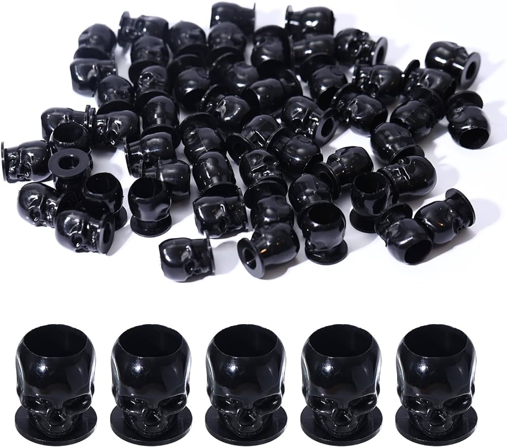 จุกใส่สีSkull Tattoo Ink Cups จุกใส่สีSkull Tattoo Ink Cups