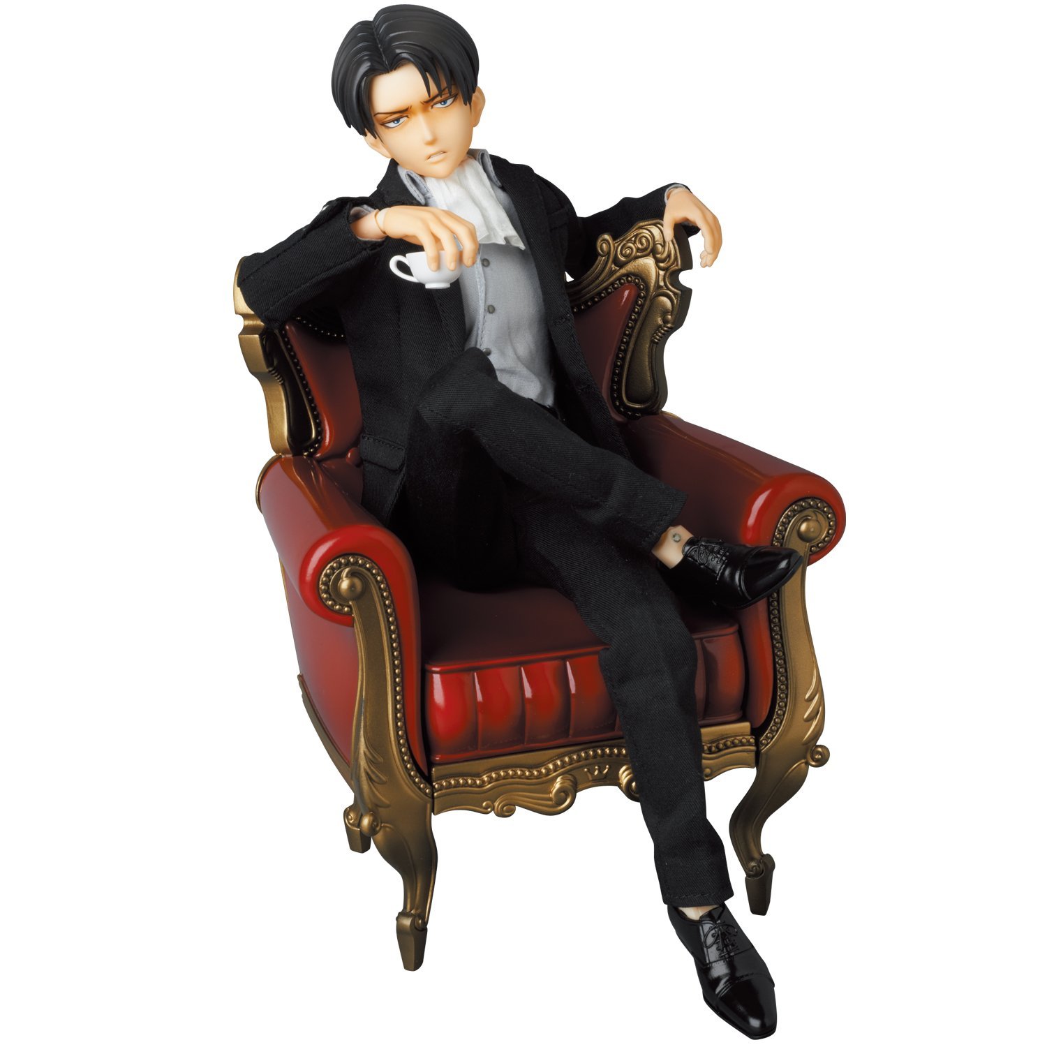 Attack on Titan - Real Action Heroes No.697 Levi (Suit Version) [ของแท้]