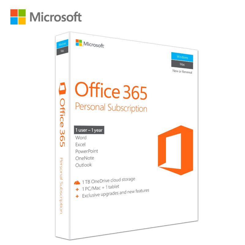 Microsoft Office 365 Personal 32/64 Bit
