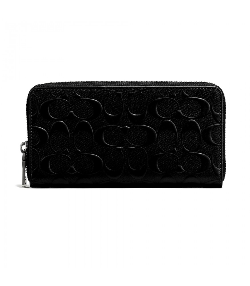 กระเป๋าสตางค์ COACH F58113 ACCORDION WALLET (BLK) [F58113BLK]