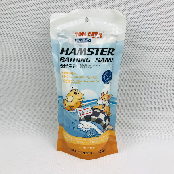 MP DR04 Tom Cat ทรายอาบน้ำหนู - กลิ่นเลม่อน 500 g.