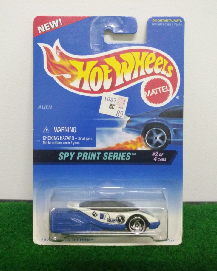 Hot Wheels Alien; Spy Print Series #2 of 4