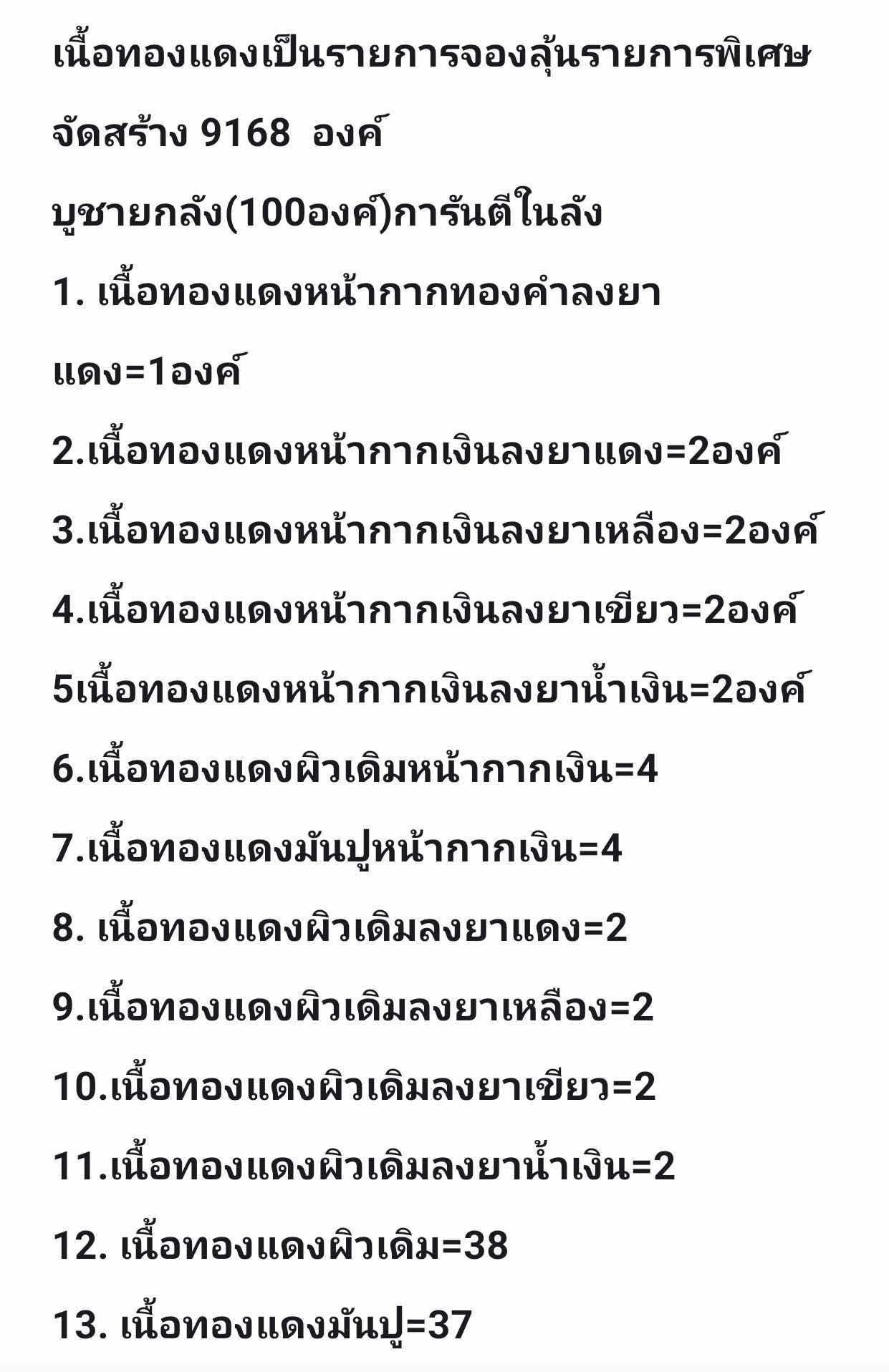 หลวงพ่อโสธร รุ่น รวยยิ่ง ยิ่งรวย ปิดจอง สินค้าหมด