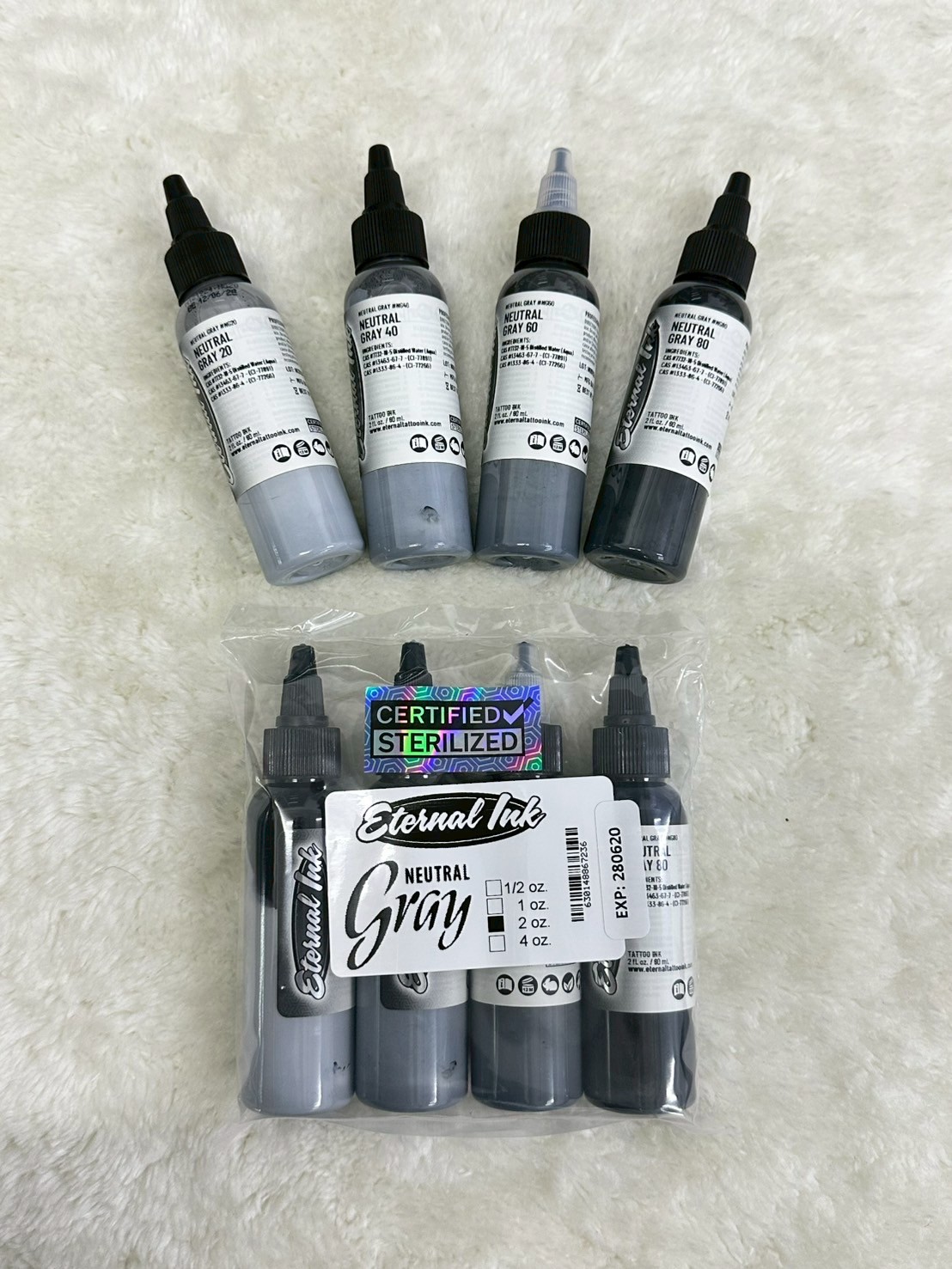 Eternal Neutral Gray Set ขนาด 2oz และ 1/2oz Eternal Neutral Gray Set ขนาด 2oz และ 1/2oz