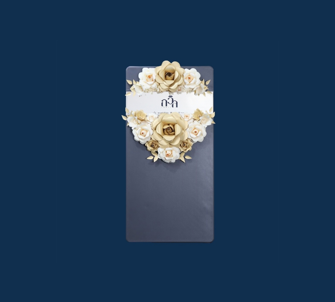 พวงหรีดโต๊ะ ขนาด 150 ซม.