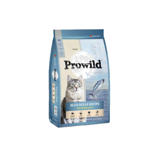 Prowild Cat Blue Ocean Recipe ปลาโอ-ข้าว 1.5 Kg