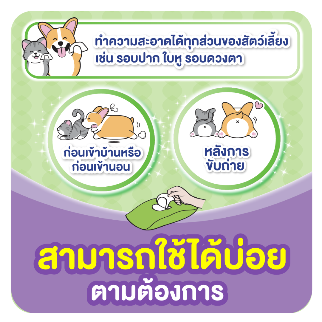 UC Deo Clean ทิชชู่เปียก กลิ่นแป้งเด็ก 20 แผ่น