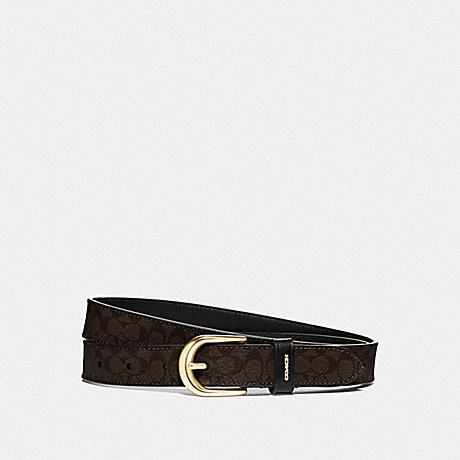 COACH F78179 CLASSIC BELT IN SIGNATURE CANVAS(IMOVE) [F78179IMOVES]