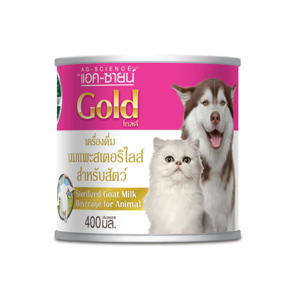 แอค-ซายน์ gold นมแพะ 400ml.