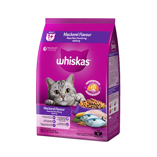 Whiskas ( แมวโต-รสปลาทู) 3 kg.