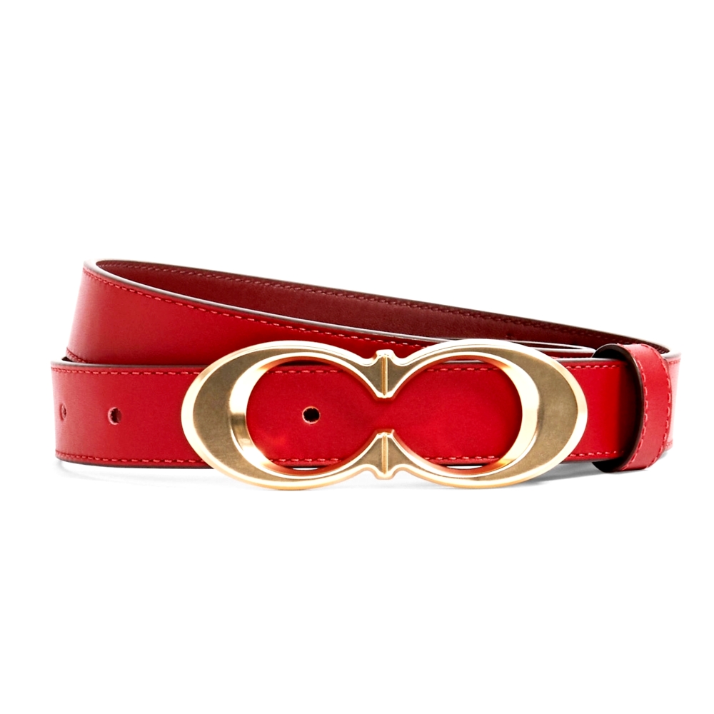 COACH C1725 SIGNATURE BUCKLE BELT, 25MM (IMF8QL) [C1725IMF8QL]