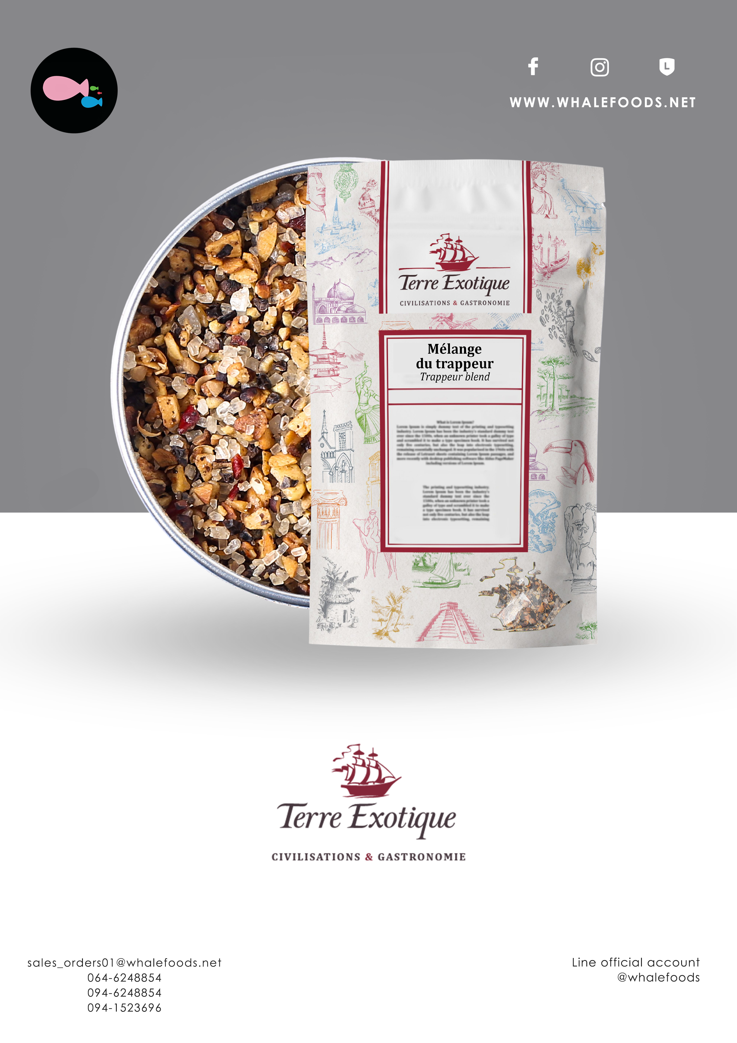 trappeur blend 500g