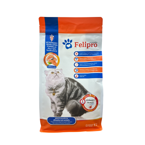 Felipro Salmon แมวทุกช่วงอายุ รสแซลมอน 1 Kg