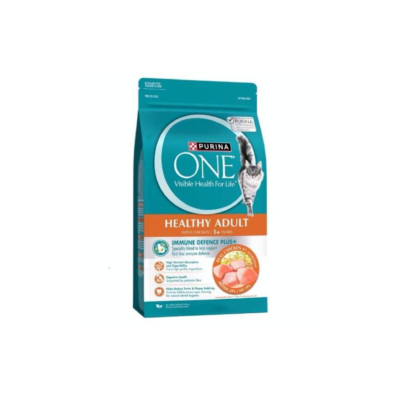 Purina One Healthy Adult พร้อมไก่ 380 g.