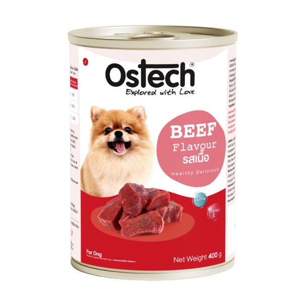 Ostech Dog #1 รสเนื้อ 400 กรัม