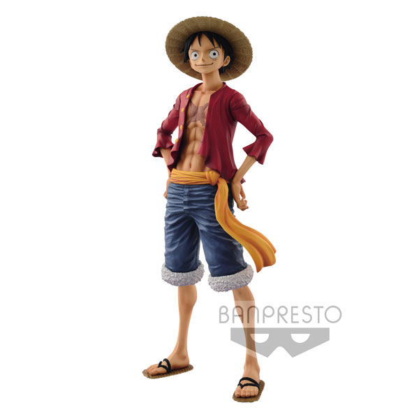 One Piece - The Grandline Men Monkey D. Luffy [ของแท้] [แมวทอง]