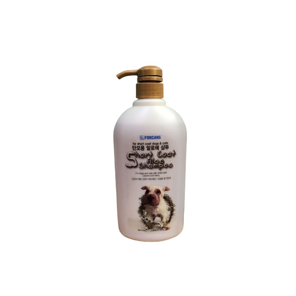 Forcans Short Coat Aloe Shampoo สุนัขขนสั้น 750 Ml.