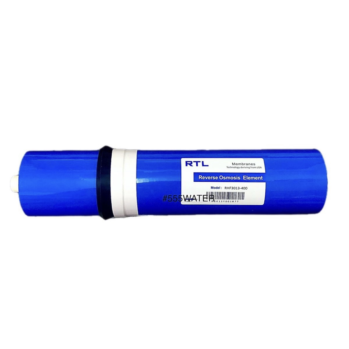 ไส้กรอง RO เมมเบรน 400 gpd ความละเอียด 0.0001 ไมครอน ทำหน้าที่กรองสิ่งสกปรกที่มากับน้ำ เป็นไส้กรองเมมเบรน ชนิด Reverse Osmosis