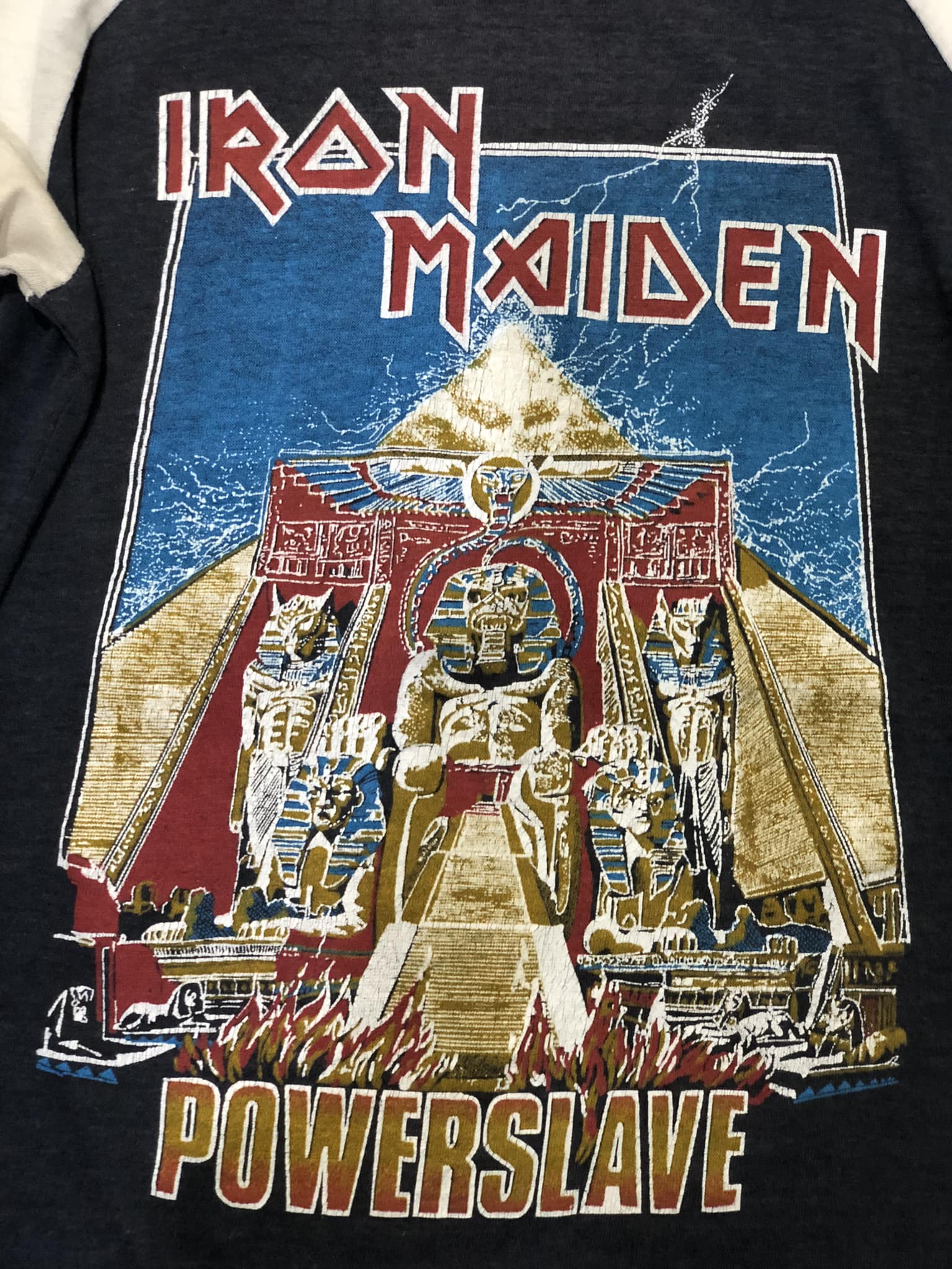 เสื้อวง Iron Maiden Bootleg 80’s canada