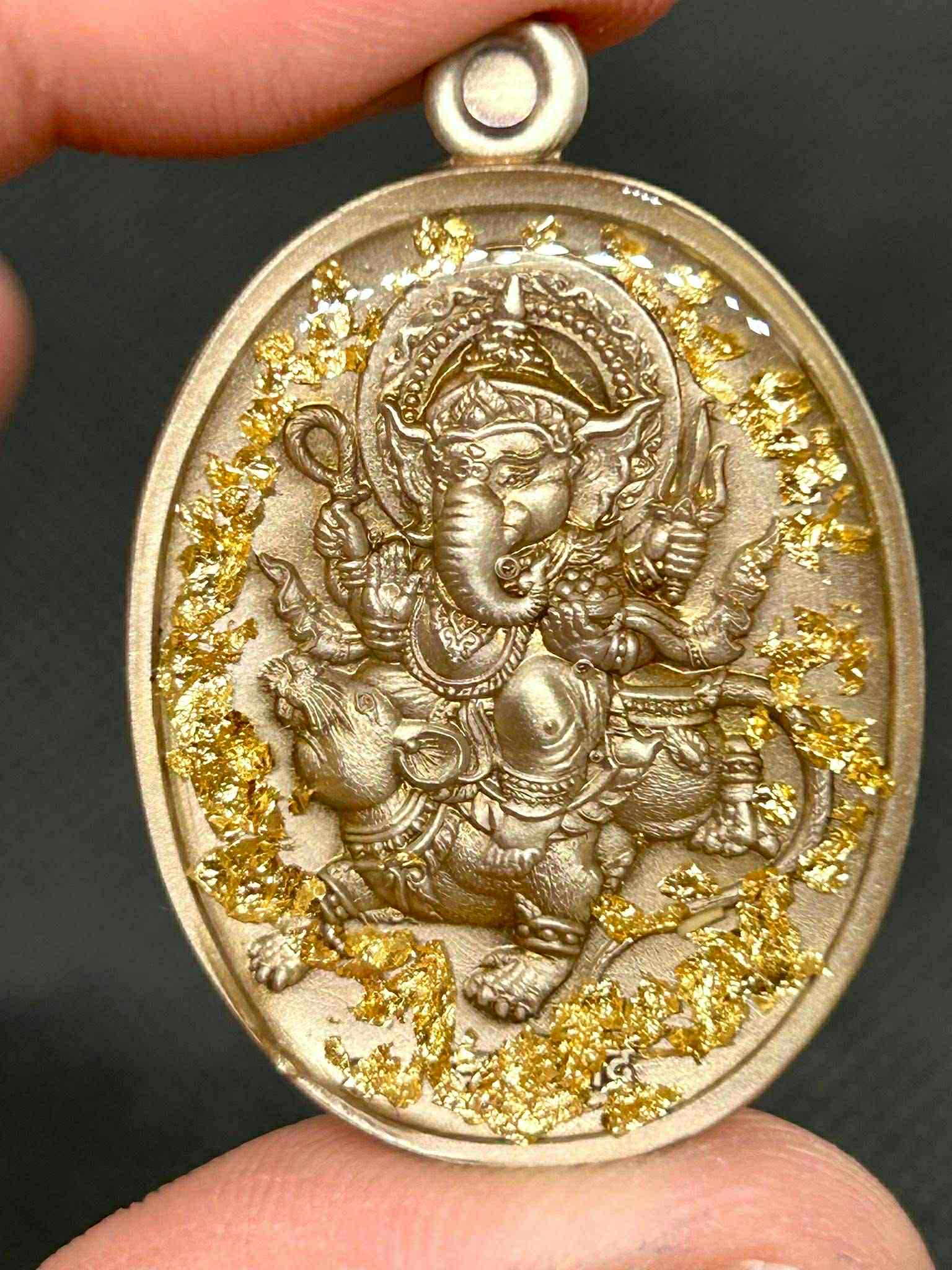 เหรียญ พระพิฆเนศ รุ่น สมปรารถนา หลวงปู่อิ่ม วัดทุ่งนาใหม่ พร้อมส่ง