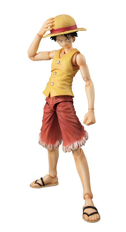 One Piece - Variable Action Heroes Monkey D. Luffy Past Blue Ver.Yellow [ของแท้] [แมวทอง]