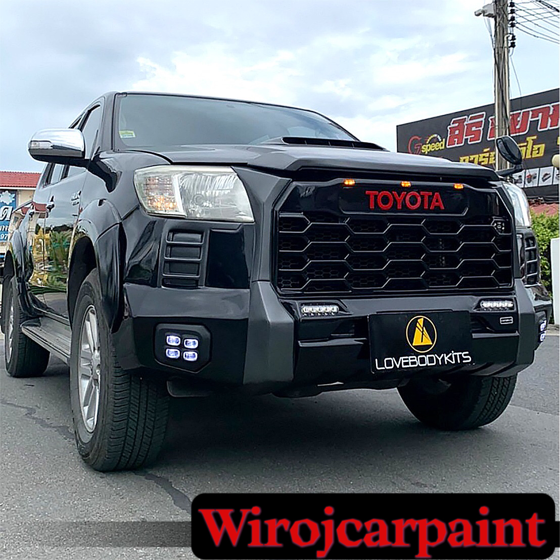 ชุดแต่งกันชนหน้า US Vigo 2006-2012