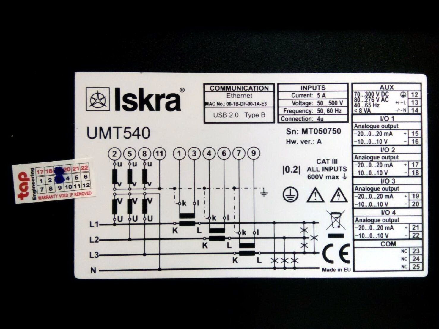 ISKRA UMT540