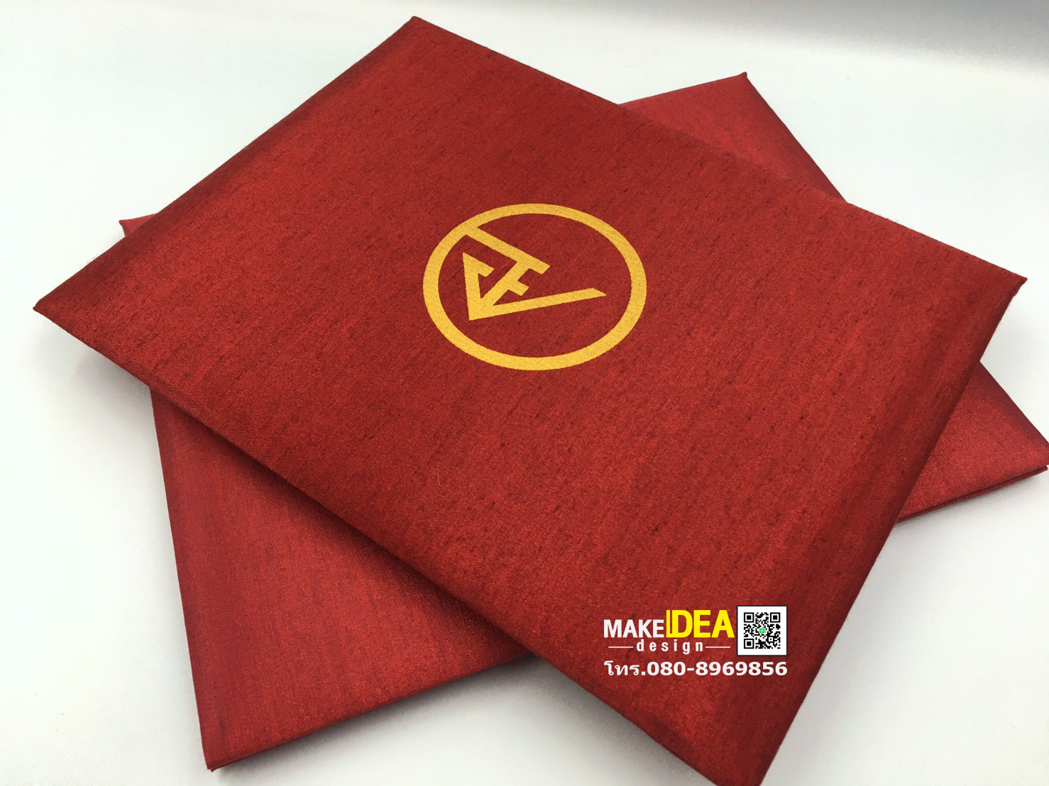 ปกผ้าไหมใส่ใบประกาศ ขนาด B5