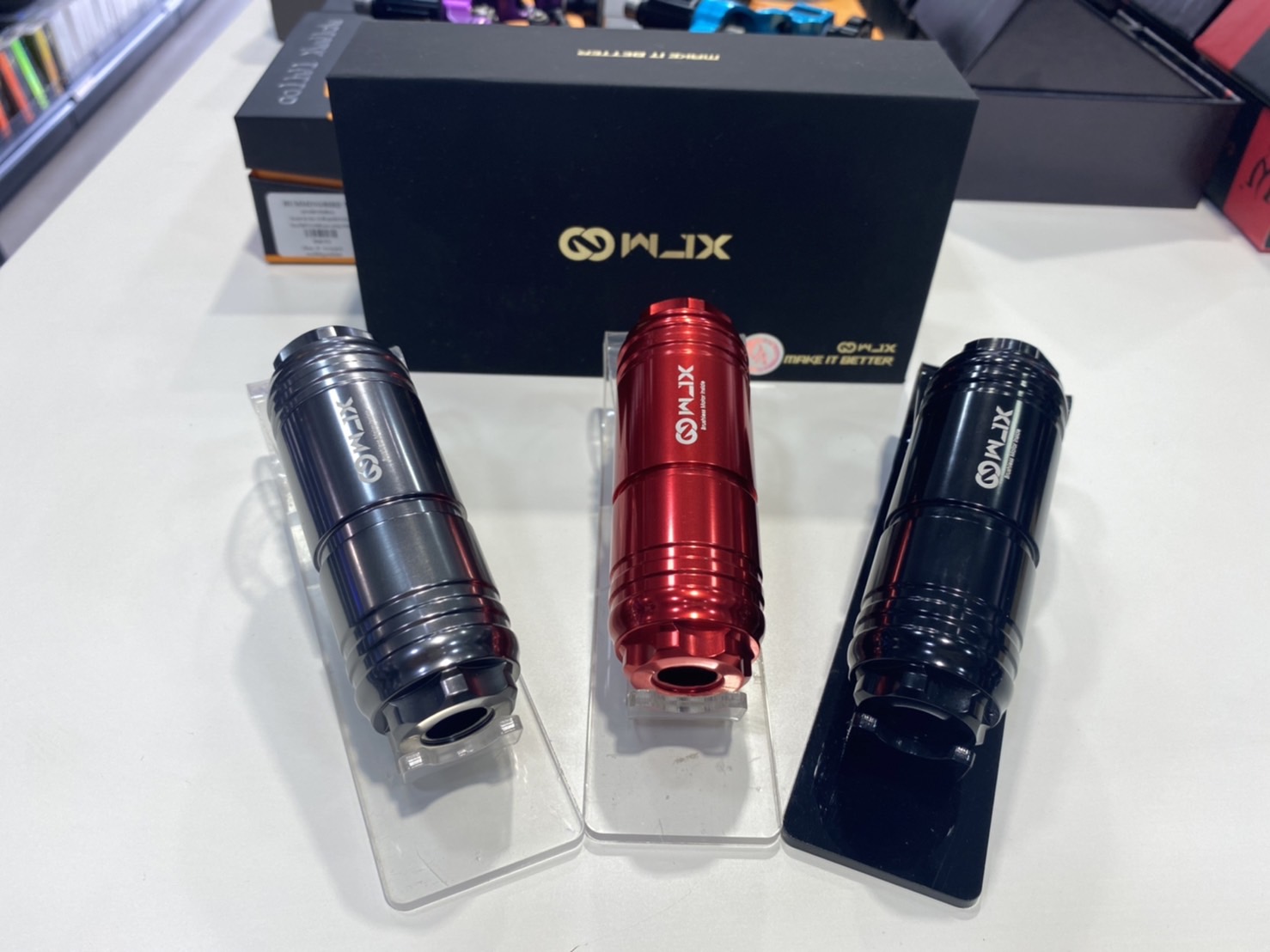 ชุดพิเศษ WJX PICO Black ชุดพิเศษเครื่องสักปากกาWJX PICO Cartridge Tattoo Machine