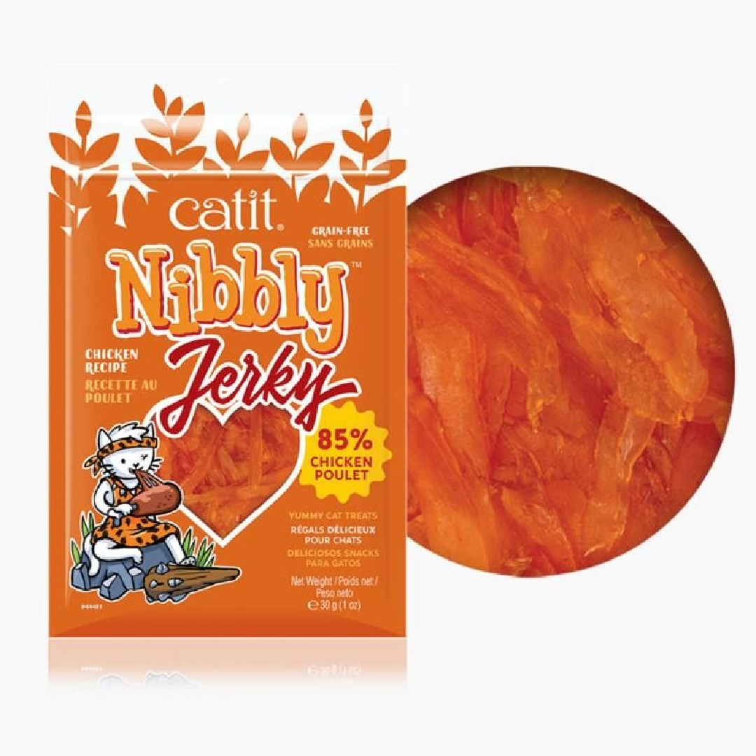 KC01 Catit Nibbly - Chicken Slim Slice 30 g.