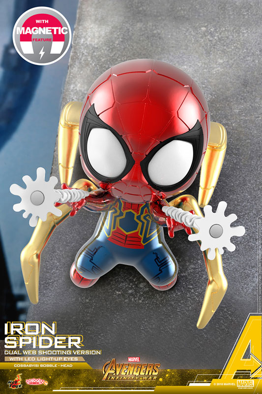 Avengers : Infinity War - CosBaby Size S Iron Spider Double Web Shooting Edition [ของแท้]