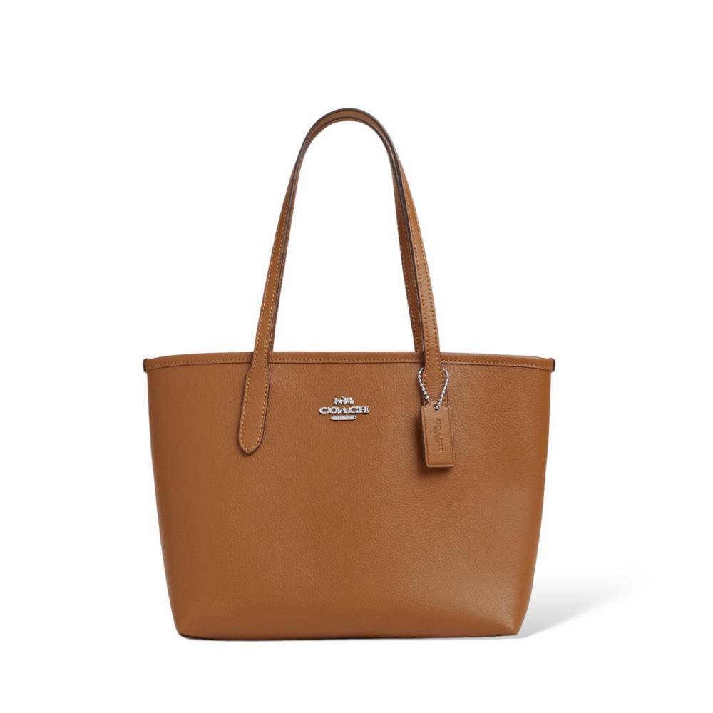กระเป๋าสะพายไหล่ COACH CT859 SMALL CITY TOTE (SVQD)