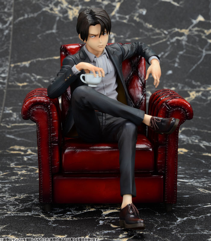 Attack on Titan - MensHdge Technical Statue No.3 Levi [ของแท้]