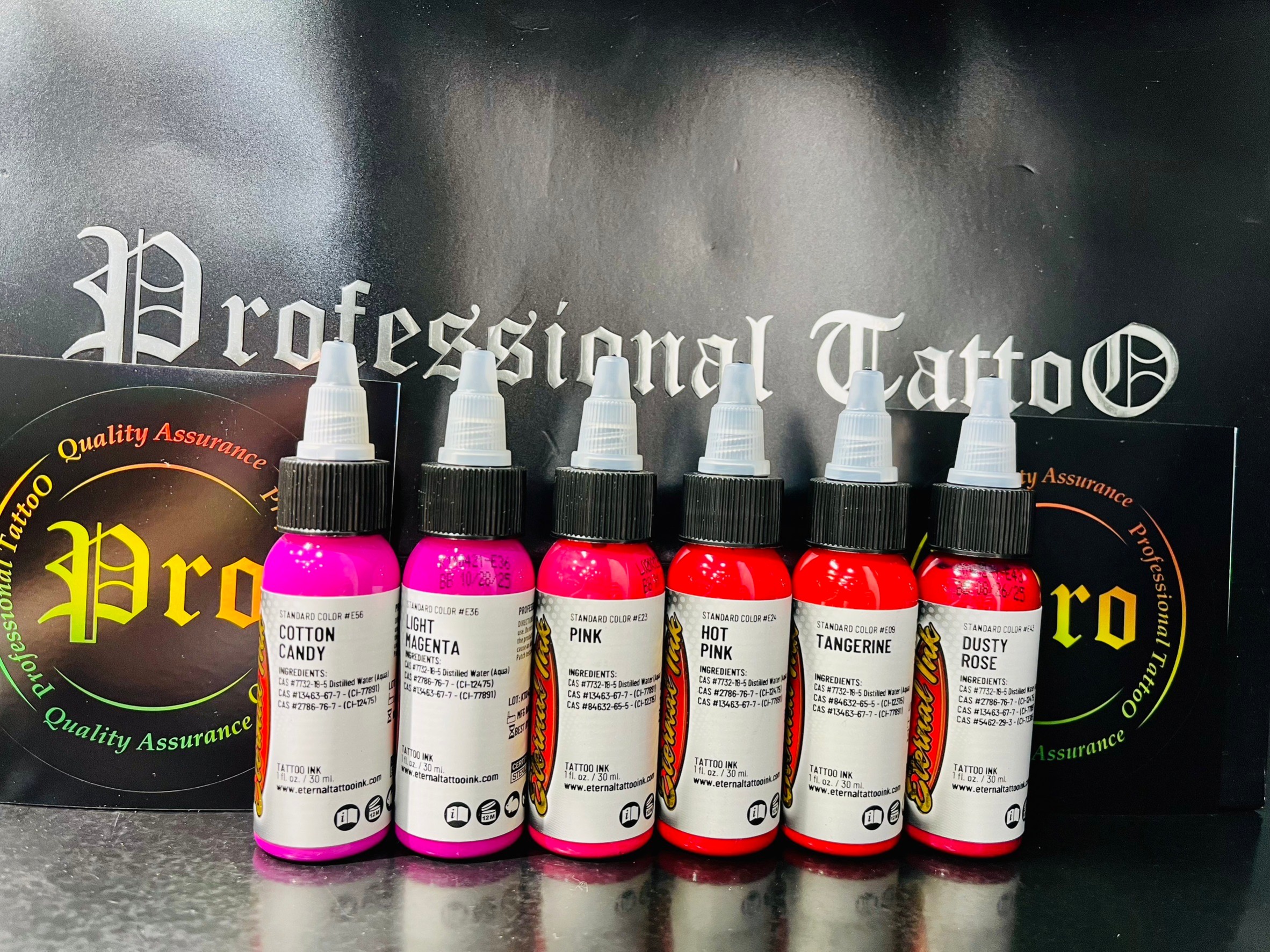 ETERNAL TATTOO INK สีสัก ETERNAL TATTOO INK 1oz หมึกสักอีเทอนอล 1 ออนซ์ 1 ออนซ์