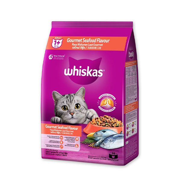 Whiskas Gourmet Seafood รสโกเม่ซีฟู้ด 3 kg.