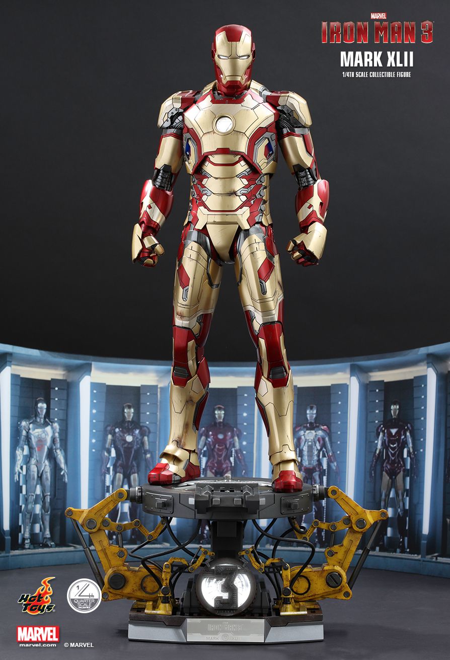 Iron Man 3 - Mark XLII Deluxe Version 1/4TH Scale [ของแท้]