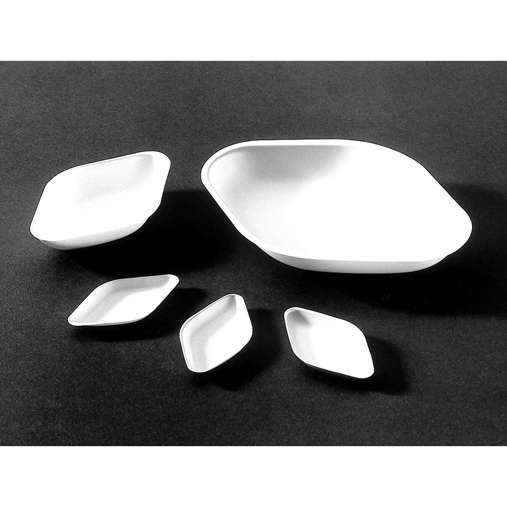 ถาดชั่งสาร 5 ml สีขาว Weighting Boat, diamond (25 pcs/pack)