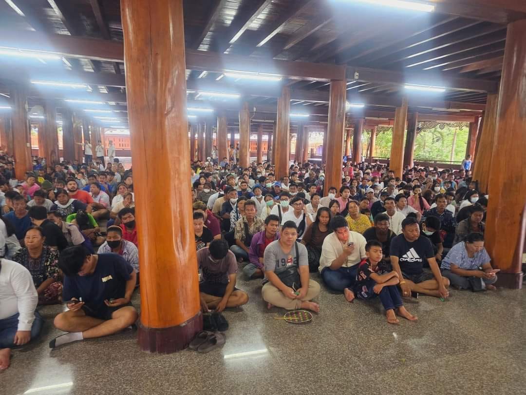 เหรียญเจริญพรบน พระอาจารย์สุริยันต์ รายการ 26 เนื้อทองแดงผิ้วลุ้น เลข 3624 แกะแล้วจากรายการ16ลุ้นเนื้อพระเสกแล้ว 30/6/67