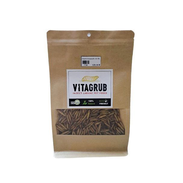 Vitagrub หนอนอบแห้ง 120 กรัม