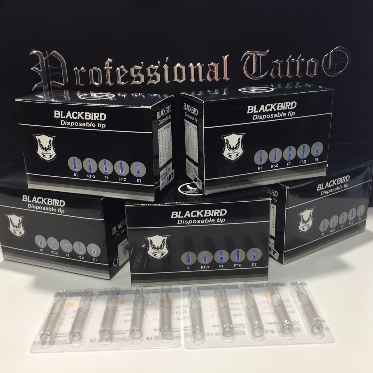 Professional Tattoo Tattoo Needle Disposable Tips RL ใส เบอร์ 3,5,7,9,11,13,15,18 RT (เดินเส้น) เบอร์ 5,7,9,11,13,15,17 FT (ปลายเปิด) สำหรับลงสีลงเงา เบอร์ 7,9,11,13,15,17 MFT (ปลายปิด) สำหรับลงสีลงเงา