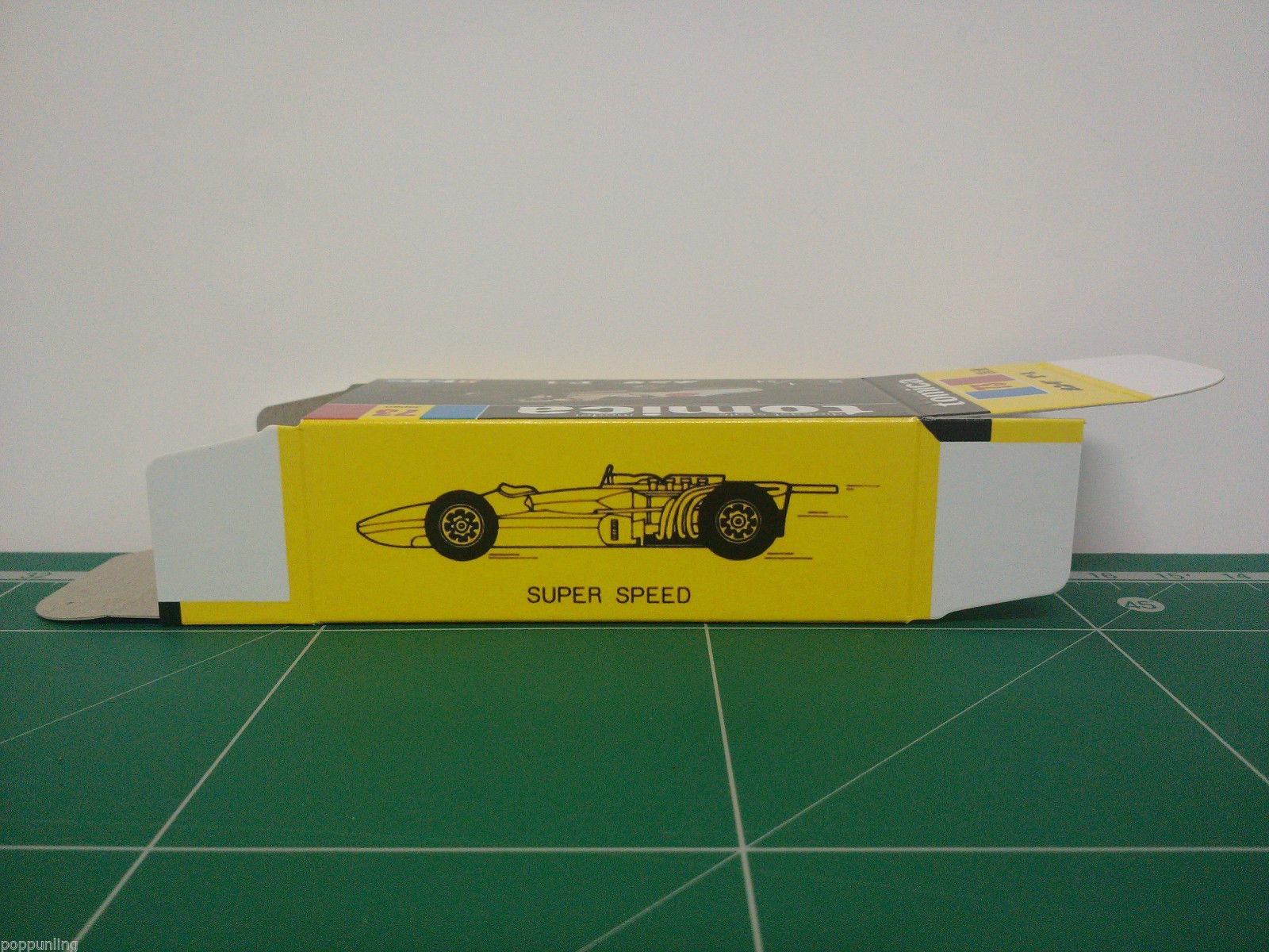 กล่องพิมพ์ Reproduction Box สำหรับ Tomica Black Box No.73 Honda F-1 (กล่องเปล่า, ไม่มีรถ)