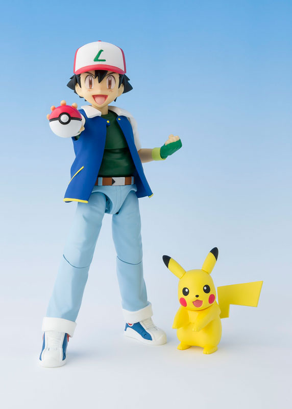 Pokemon - S.H. Satoshi & Pikachu [ของแท้]