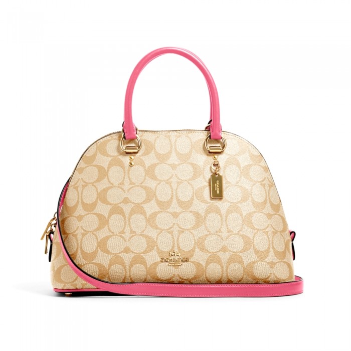 COACH 2558 KATY SATCHEL IN SIGNATURE CANVAS (IMSQ1)[2558IMSQ1]