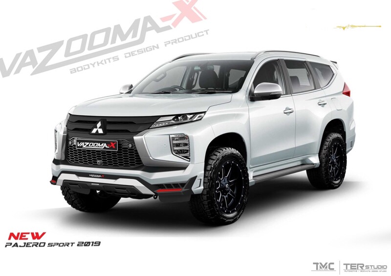 ชุดแต่ง Pajero sport 2020 VAZOOMA-X